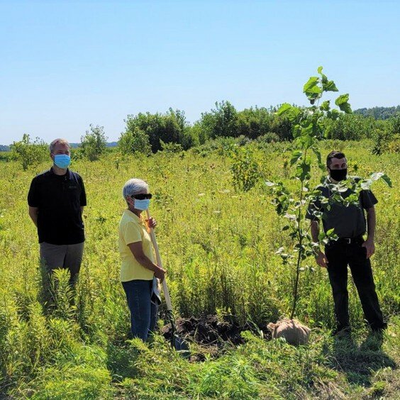 Groundbreaking Held for Memorial Forest